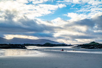 The coastline at Rossbeg in County Donegal during winter - Ireland