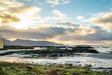 The coastline at Rossbeg in County Donegal during winter - Ireland