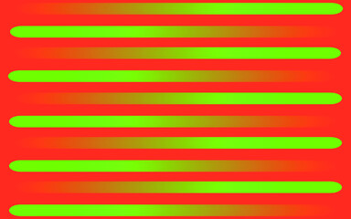 Vector Modern Orange Background with Green Lines. Abstract background for desktop design or web site 