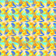 Urban psychedelic abstract vector pattern