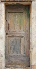 vieille porte en bois