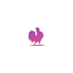 Chicken Logo animal Illustrator Template Design
