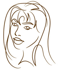 Young woman portrait