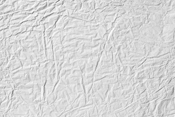 Light grey background crumpled paper texture