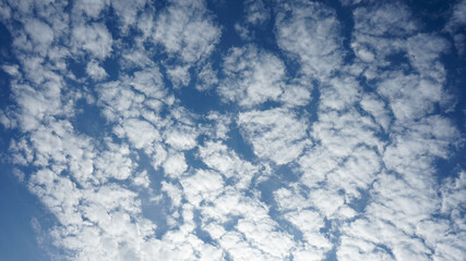 blue sky with clouds