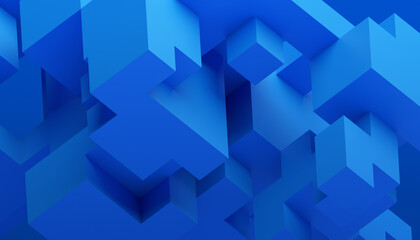Fototapeta premium Abstract 3D Render