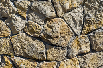 Stone wall texture, ancient castlre wall
