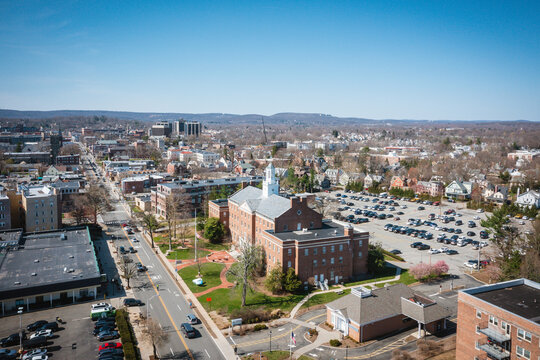 Aerial Of Morristown New Jersey