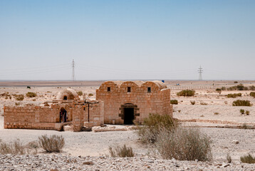Small house at Qasr Kharana in Jordan