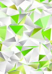 Obraz premium 3d Triangles, abstract background. Design wallpaper.