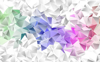 Obraz premium 3d Triangles, abstract background. Design wallpaper.