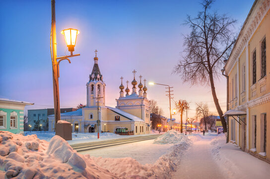 Ascension Cathedral on Moskovskaya Street in Murom