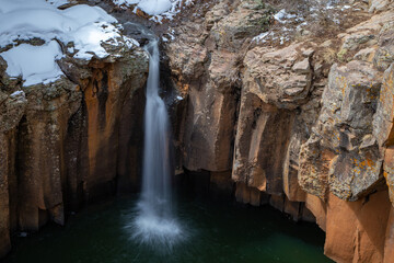 Fototapeta na wymiar Sycamore Falls in Northern Arizona Landscapes.