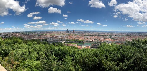 Naklejka premium Lyon Fourvière