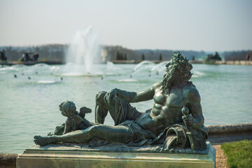 fountain in the Versailles