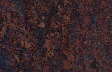 Rusty rotten iron