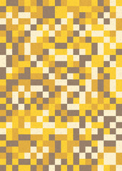 Abstract Geometric Pattern generative computational art illustration