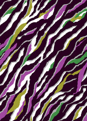 Seamless zebra pattern, camouflage print.