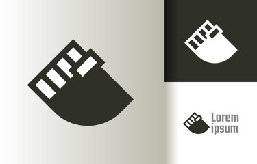 Strong hand gorilla kong fitness logo company, logo vector template design. Ready to use, easy for edit.  © reziart