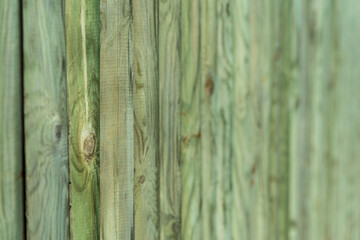 A textured wooden fence