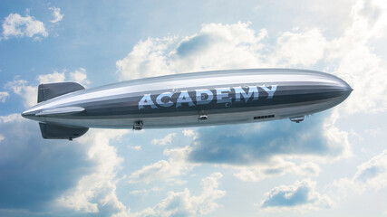 Fototapeta premium Street Sign to Academy