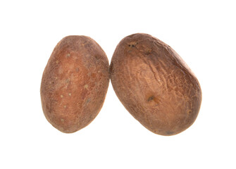 potato isolated on white background