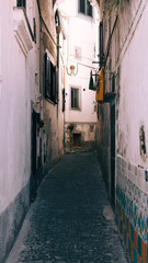Fototapeta na wymiar alley of Vietri in Amalfi coast, Italy