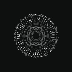 ilustration graphic vector of flourish frame design