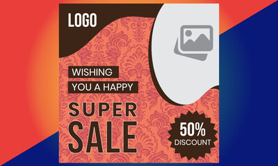 Mothers Day sale, Mothers Day for banner, marketing, poster, advertisement, sale, social media post, Happy Mother's Day 2021, Social media banner for Happy mother's day, 