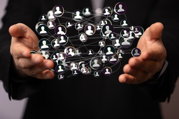 internet net and data digital concept