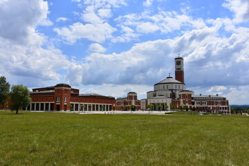 Sanctuary of Saint John Paul II in Łagiewniki in Krakow, a pilgrimage center