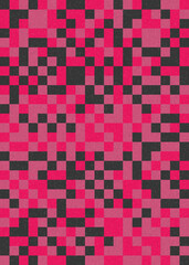 Abstract Geometric Pattern generative computational art illustration