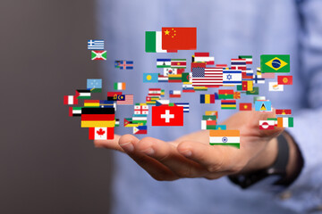 Globe International World Flags.