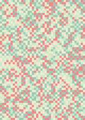 Abstract Geometric Pattern generative computational art illustration