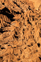 Mountain texture in Atacama desert