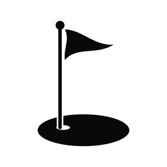 Golf icon vector illustration isolated