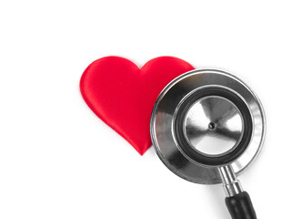Stethoscope and heart