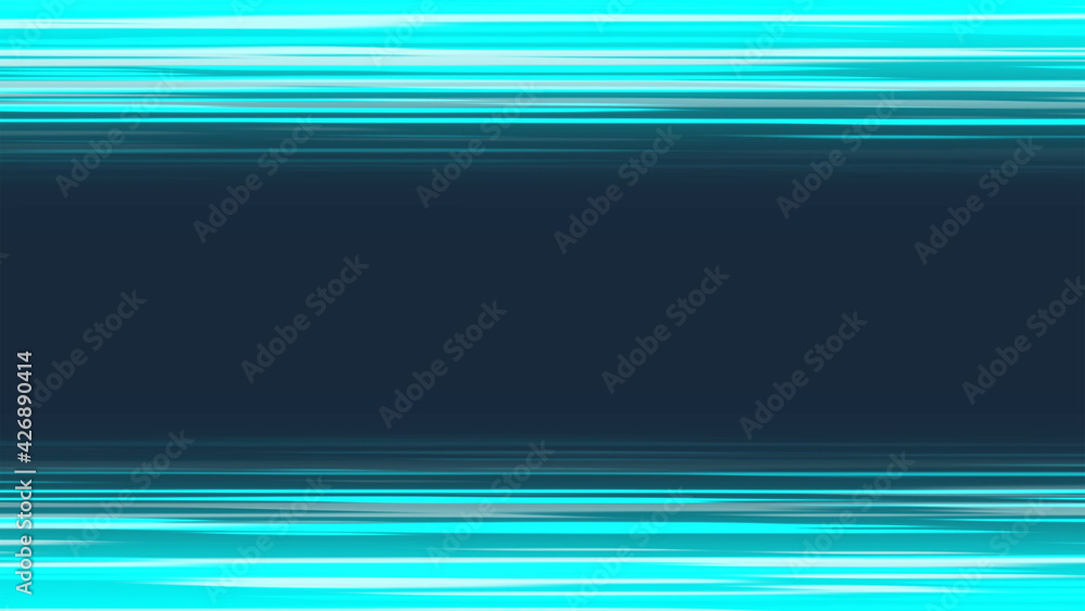 Poster abstract fast speed lines background illustration. creative horizontal light-speed wallpaper. colorf