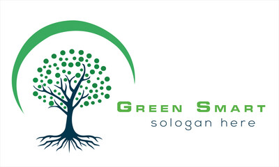 Tree Logo design tamplate