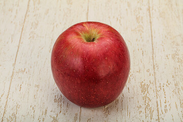 Red sweet tasty apple fruit