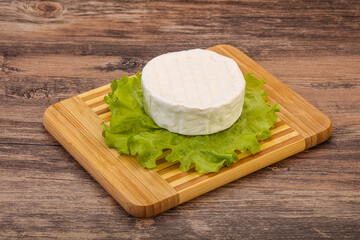 Delicous Brie round soft cheese