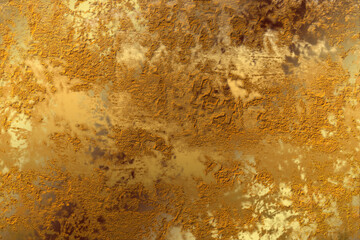 Golden abstract  decorative paper texture  background  for  artwork  - Illustration