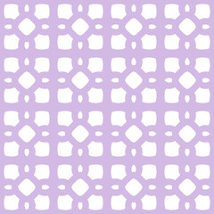 Abstract fantasy thin line grid ornament, geometric seamless pattern. Creative mosaic, tile background.