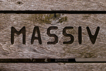 Massivholz