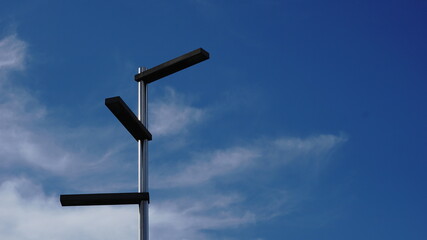 urban lamp of modern design