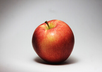 Fresh apple on white background stock photo