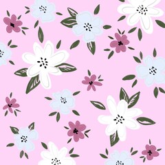 background flowers, Garden flower, Small colorful flowers, pattern in small flowers