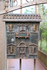 Rusty house letterbox, Italy