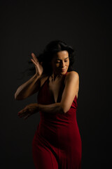 Obraz premium flamenco dancer dramatic dance photos