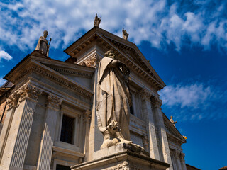 Fototapeta na wymiar Urbino Cathedral, Urbino, Marche, Italy